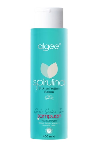 Algee Spirulina Bitkisel Yoğun Bakım Şampuan 400 ML