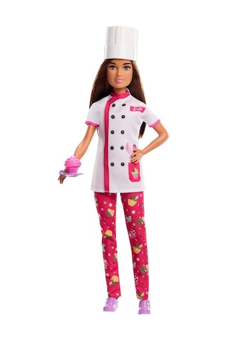 Hkt67 Barbie Kariyer Bebekleri Serisi - Pasta Şefi
