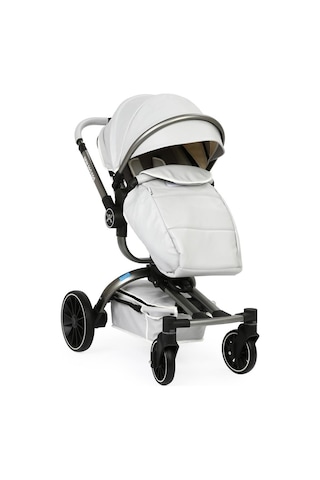 Yoyko Spin 360 Derece Dönebilen Bebek Arabası Gri Kasa Gri