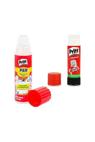 Pritt Katı Ve Sıvı Yapıştırıcı 2 Si Bir Arada 40 Ml +43 Gr