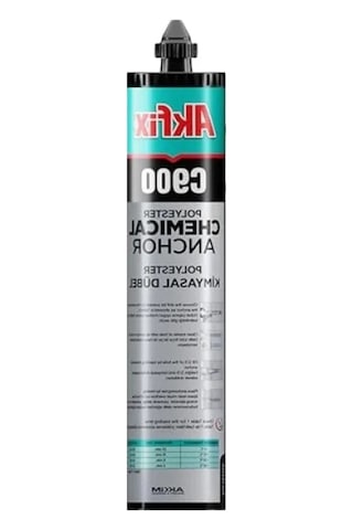 345ml Poliester Kimyasal Dübel - Beton Ve Taş Yüzeyler İçin