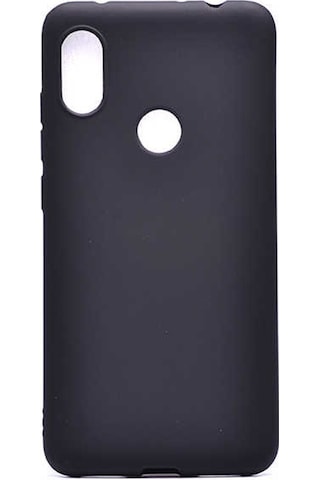 Kilifone - Xiaomi Uyumlu Redmi Note 6 Pro - Kılıf Mat Renkli Esnek Premier Silikon Kapak - Siyah Kilifone - Xiaomi Uyumlu Redmi Note 6 Pro - Kılıf Mat Renkli Esnek Premier Silikon Kapak - Siyah