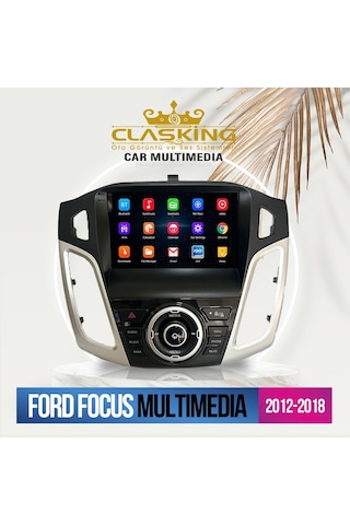 Ford Focus 3-4 Uyumlu Siyah 2 Gb Ram 32 Gb Hafıza Androıd Multıme