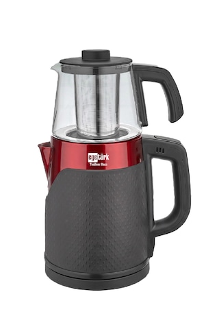 Egetürk ECM-119 Coverlı 1.7 LT Cam Demlik Elektrikli Çay Makinesi