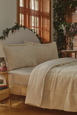 Karaca Home Balmy Cozy Comfort/uyku Seti Çift Kişilik Bej Bej