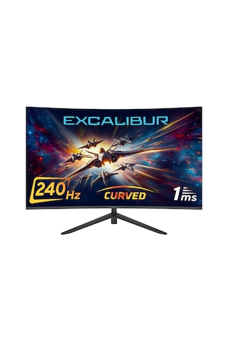 Casper Excalibur M.E315FHD-G 31.5" 1 MS 240 Hz HDMI+DP Full HD Curved VA LED Monitör