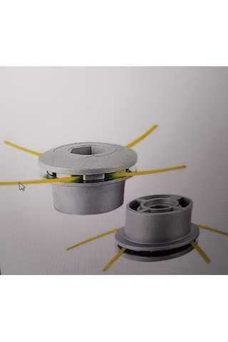 Motorlu Tırpan Örümcek Başlık Metal Universal Motorlu Tırpan Örümcek Başlık Metal Universal