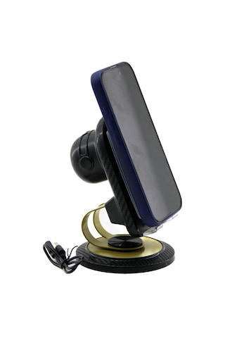 Mobıle Phone 2ın1 Bt Speaker Hoparlör 5w Şarjlı - Masa Üstü Telefon Tutacak 360 Dönen Stand - O Çok Renkli