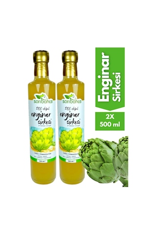 Enginar Sirkesi 500 Ml 2'li Paket - Organik Doğal Fermantasyon