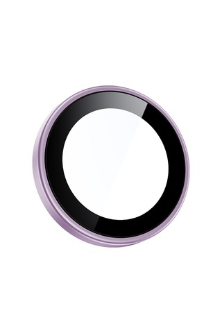 Apple Uyumlu   iPhone 17 Benks Glass Warrior Cam Kamera Lens Koruyucu Açık Mor