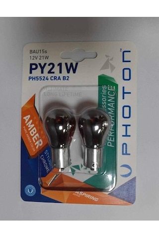 P21w Chrome Diadem 12v 93 Turuncu Amber