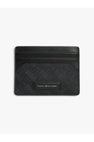 Tommy Hilfiger Monogram Cc Holder & Cc Wallet Erkek Siyah Çanta - Am0am14806
