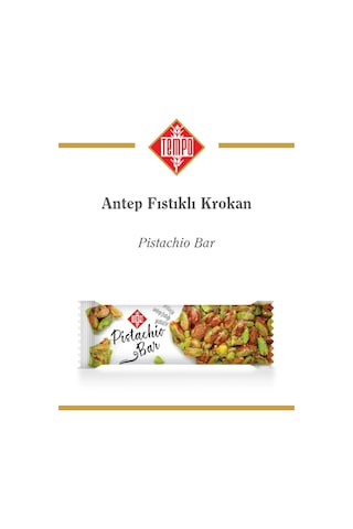 Antep Fıstıklı Krokan 40 G X 12 Adet