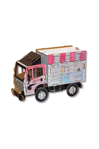 Truck 3d Boyanabilir Maket Tr6007