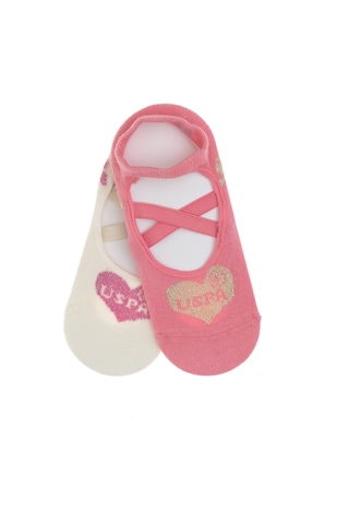 U.s. Polo Assn. Kız Çocuk Pembe Çorap 50311331-vr041 Pembe