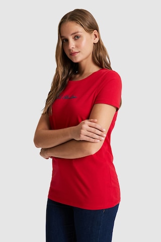 U.s. Polo Assn. Kadın Kırmızı Tişört Basic 50323450-vr030 Kirmizi