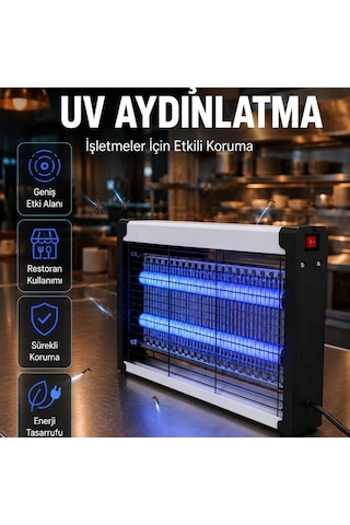 Elektrikli Uv Sinek Öldürücü Lamba 10w Sessiz Ve Kimyasalsız Haşere Kontrol Cihazı