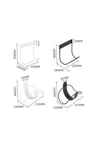 Sones Paslanmaz Çelik Hortum Saklama Tutucu Bahçe Ev Araba Yıkama Musluğu Hortum Saklama Kancası, Model: Duvara Monte Beyaz Diğer