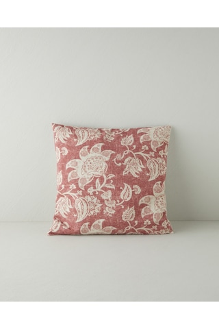 English Home Fiora Kırlent Kılıfı 45x45 Cm Bordo