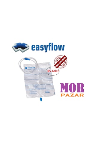 Musluklu Steril Idrar Torbası 2000 Ml 15'li Paket