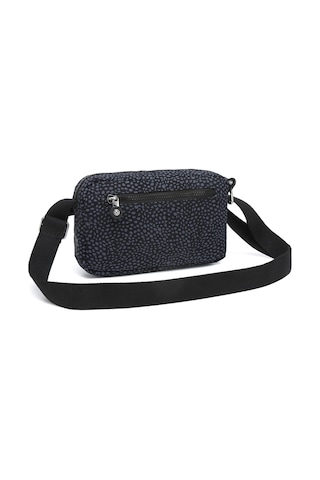 Smart Bags Günlük Minik Boy Su Geçirmez Krınkıl Kumaş Kadın Telefon Ve Postacı Çantası Puantiye Siyah 04602189