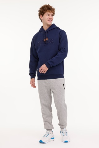 Lumberjack Ml Volcano 17dnm2002 4pr Erkek Sweatshirt Kapşonlu Lacivert