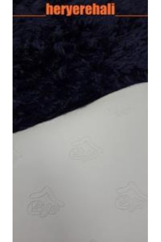 Yamalı Home Tavşan Tüyü Yuvarlak Kahve 140 x 140 Cm
