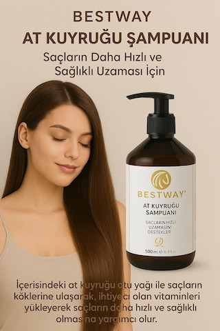 Bestway At Kuyruğu Şampuanı