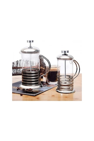 Büro Ev Ofis Çay Keyfi İçin Paslanmaz Çelik French Press Kahve Çay Demleme Aparatı Diğer