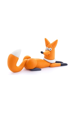 Hey Clay Hava İle Kuruyan Kil 6'lı Kutu - Orman Hayvanları Kurt, Tilki, Sincap