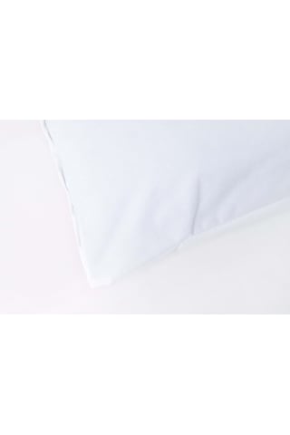 %100 Pamuk Fermuarlı Su Geçirmez Sıvı Geçirmez Yastık Alezi Yastık Koruyucu Beyaz0-50 X 70 Beyaz