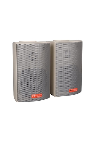 Magicvoice Mv-16 7.5 Cm 30 Watt Komütatörlü Hat Trafolu Beyaz Sütun Hoparlör 2 Li Takım