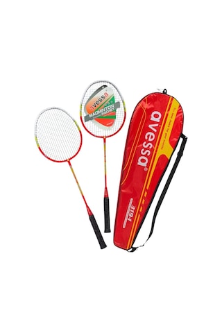 Özel Seri 319-1 Tek Parça Badmington Raket Set Çift Açık Hava Spor Oyun