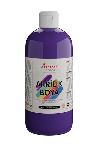 Mor Akrilik Boya 500gr