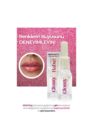 New Well Magic Of Color Transparent Lipstick Dudak Parlatıcı 5 G