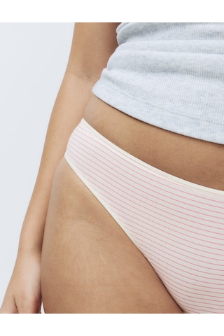 Marks & Spencer 5'li Dantel Detaylı Brazilian Külot Seti T61005184B Pembe Mix