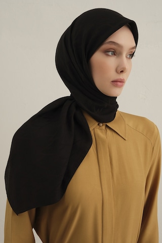 Armine Siyah Lyocell Eşarp 01 Siyah