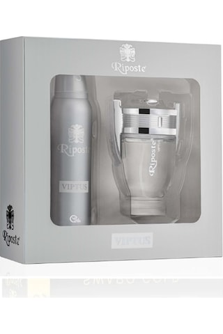 Riposte Erkek Parfüm & Deodorant Seti Viptus For Men 100 Ml Ferah