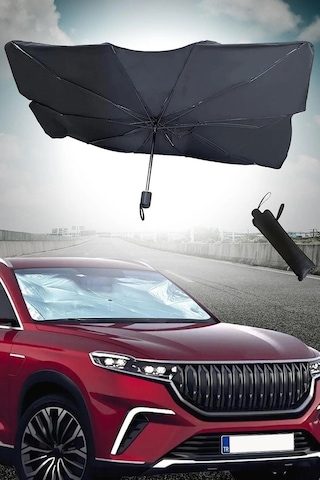 Togg T10x V2 Rwd Uzun Menzıl 160kw Araca Uygun Oto Ön Cam Güneşliği Şemsiye 78339256