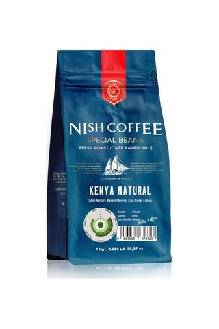 Nish Filtre Kahve Kenya Natural 1 KG