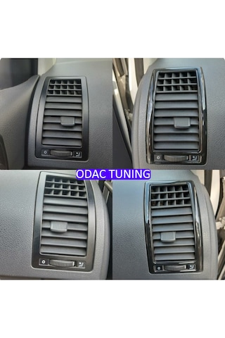 Volkswagen Polo 2001-2009 Maun Kaplama Seti , Piano Black Renk