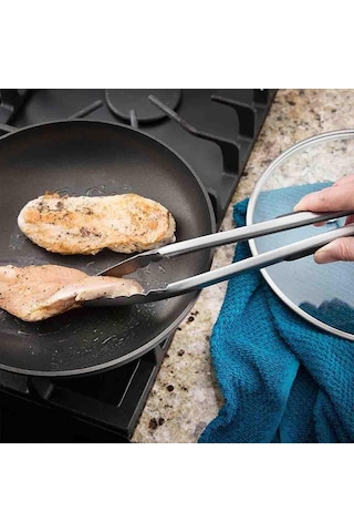 Profesyonel Mangal Maşası, Paslanmaz Çelik, Klasik Köfte Ve Izgara İçin,barbekü Maşa Paslanmaz Çelik Servis Maşası Cafe Restoran Restaraunt 30 Cm Pro Maşa