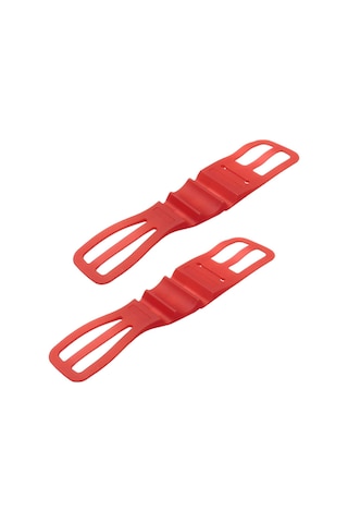 Suntek 2 Adet Silikon Bisiklet Telefonu Montaj Sürme Kırmızı