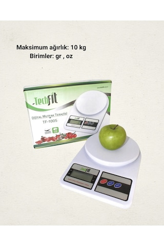 Lcd Ekranlı Yüksek Hassasiyetli Dijital Mutfak Terazisi Renkli