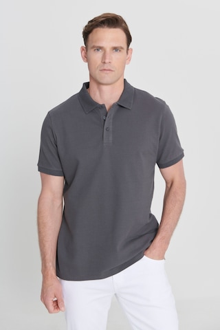 Ac&Co / Altınyıldız Classics Erkek Antrasit Slim Fit Dar Kesim Polo Yaka Kısa Kollu Tişört 4A4820200001AtrxXL Antrasit
