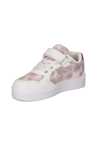 Tuğba Ortopedi 028 Kız Çocuk Led Işıklı Sneaker Bej