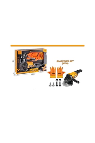 Ceren Ctoys Oyuncak Spiral Taşlama Makinası Ve İş Eldiveni 3288-a6