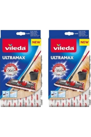 Vileda Ultramax Mikrofiber Yedek Mop 2'li