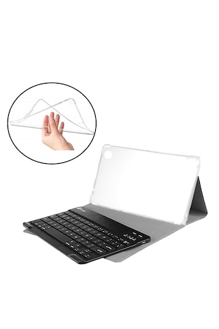 Lenovo Tab M10 Tb328fu Btklavye Mouse+stand Kılıf-bkk6 Pembe