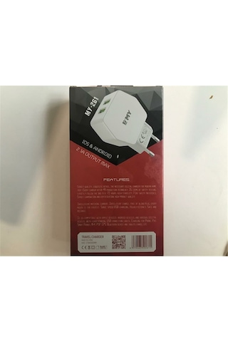 Elba Emy My-261 2.1mah 2usb Ev Şarj Kafa + Apple Uyumlu iPhone Kablo